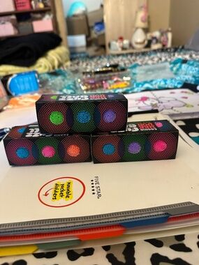 NeeDoh Teenie Fuzz Ball 3-Pack Boxes • Lot of 3 NIB